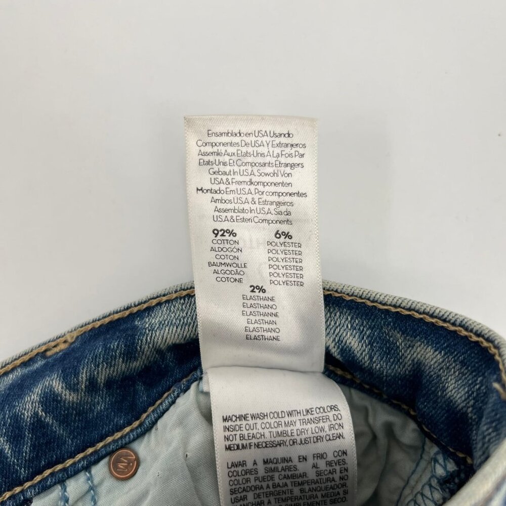 MOTHER Blue Rascal Ankle Fray Jeans | Size 26 - Picture 7 of 12